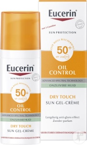 Eucerin Sun Protection Oil Control SPF50+ Gel-Cremă Piele Grasă Cu Imperfecțiuni 50ml