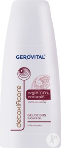 Gerovital Gel De Duș Argilă 100% Naturală 750ml