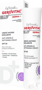 Gerovital H3 Derma+ Cremă Antirid Emolientă SPF30 30ml