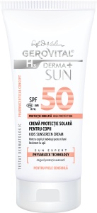 Gerovital H3 Derma+ Sun Cremă Protecție Solară SPF50 Copii Și Bebeluși 100ml
