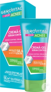 Gerovital Stop Acnee Cremă-Gel Sebum Control 50ml