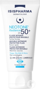 Isispharma Neotone Radiance SPF50+ Fluid Intens Protector Invizibil Pete Maronii 30ml