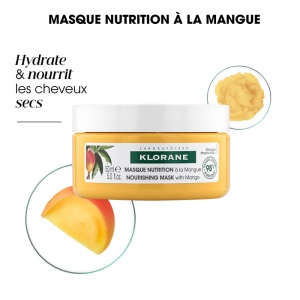 Klorane Mască Nutritivă Cu Mango 150ml - Img 4