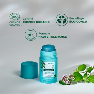 Klorane Mentă Acvatică Bio Mască Stick Matifiantă Și Purifiantă Ten Mixt Sau Gras 25g - Img 4