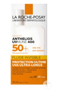 La Roche-Posay Anthelios UVMUNE 400 Sun Cream SPF50+ Fluid Invizibil Față 50ml - Img 3