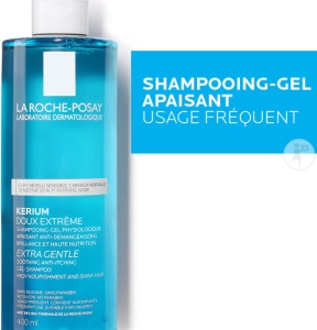 La Roche-Posay Kerium Șampon Blând 400ml - Img 3