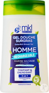 MKL Green Nature Gel De Duș Surgras Ultra-Hrănitor Bărbați Oceanul Sălbatic Bio 200ml