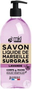 MKL Green Nature Săpun Lichid De Marseille Rehidratant Lavandă Corp/Față/Mâini 1L