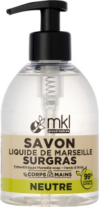 MKL Green Nature Săpun Lichid De Marsilia Surgras Ultra-Hrănitor Neutru Bio 300ml