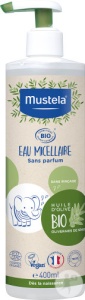 Mustela Bio Apă Micelară Fără Parfum Flacon Cu Pompiță 400ml