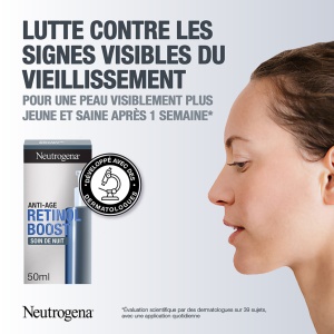 Neutrogena Anti-Age Retinol Boost Cremă De Noapte Anti-Îmbătrânire 50ml - Img 2