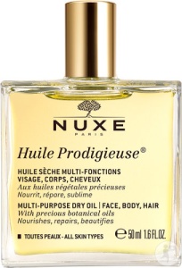 Nuxe Huile Prodigieuse Ulei Uscat Multifuncţional Pentru Față, Corp Și Păr 50ml
