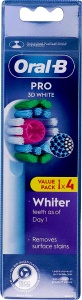 Oral-B Pro 3D White XF Rezerve 4 Bucăți