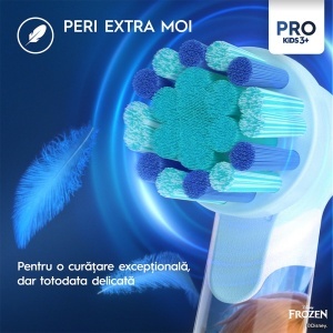 Oral-B Vitality Pro Copii Periuță Electrică Pentru Dinți Frozen 1 Bucată - Img 9