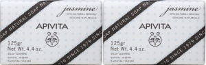 Pachet Apivita Săpun Natural Cu Iasomie Relaxant 2x125g