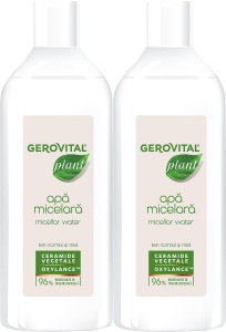 Pachet Gerovital Plant Apa Micelară 2x400ml