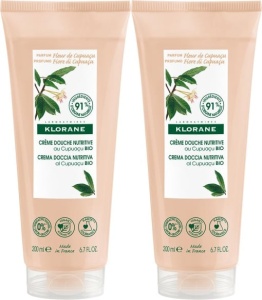Pachet Klorane Cupuaçu Bio Cremă De Duș 2x200ml