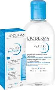 Pachet Mix&Match Bioderma Hydrabio H2O Apă Micelară + Hydrabio Hyalu+ Ser Concentrat