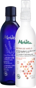 Pachet Mix&Match Melvita Apă Florală De Lavandă + Nectar De Miels Lapte Demachiant Bio