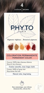 Phyto Phytocolor Vopsea Permanentă 4 Castaniu 1 Kit