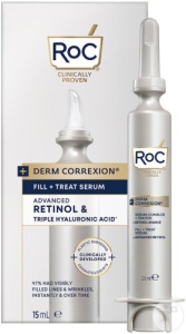 Roc Derm Correxion Ser Corectare Riduri + Tratament 15ml