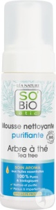 So'Bio Étic Spumă Purifiantă Cu Arbore De Ceai Flacon 150ml