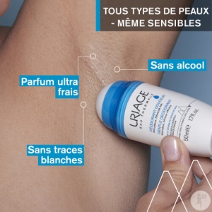 Uriage Deodorant Anti-Mirosuri Piele Normală Sau Mixtă Roll-On 50ml - Img 4