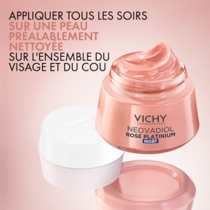 Vichy Neovadiol Rose Platinium Cremă De Noapte 50ml - Img 9