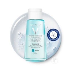 Vichy Pureté Thermale Demachiant Waterproof Pentru Piele Și Ochi Sensibili 100ml