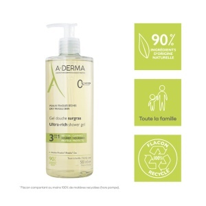 A-Derma Gel De Duş Pentru Pielea Sensibilă 500ml - Img 4