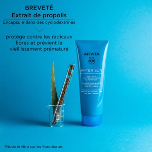 Apivita Gel-Cremă După Plajă Față Și Corp Răcoritoare Calmantă 200ml - Img 5