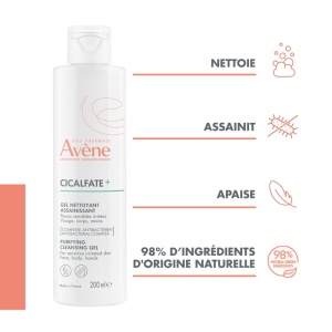 Avène Cicalfate+ Gel De Curățare Igienizant Piele Sensibilă Iritată 200ml - Img 4