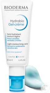 Bioderma Hydrabio Gel-Cremă Îngrijire Hidratantă Textură Ușoară Piele Sensibilă Normală/Mixtă 40ml - Img 3
