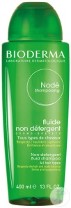 Bioderma Nodé Șampon Fluid Blând Fără Detergenți Pentru Păr Normal 400ml