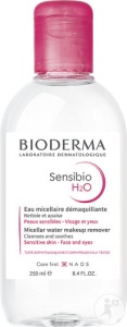Bioderma Sensibio H2O Apă Micelară Demachiantă Pentru Față Și Ochi Piele Sensibilă 250ml