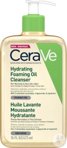 CeraVe Ulei De Curățare Spumant Și Hidratant Ten Normal Și Uscat 473ml