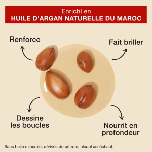 Crème Of Nature Spumă De Styling Cu Ulei De Argan Marocan Flacon Cu Pompă 200ml - Img 3