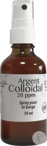 Dr. Theiss Spray Coloidal Cu Argint Pentru Gât 20 PPM Flacon Spray 50ml