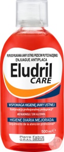 Eludril Care Apă De Gură Antiplacă Pentru Folosință Zilnică 500ml