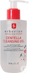 Erborian Gel De Curățare Blând Cu Centella Asiatica Calmante Flacon Cu Pompiță 180ml