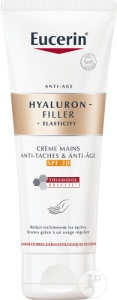 Eucerin Hyaluron-Filler + Elasticity Cremă De Mâini Anti-Pete Şi Anti-Age SPF30 75ml