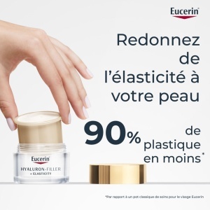 Eucerin Hyaluron-Filler + Elasticity Night Rezervă 50ml - Img 3