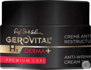 Gerovital H3 Derma+ Premium Care Cremă Antirid Restructurantă SPF10 50ml
