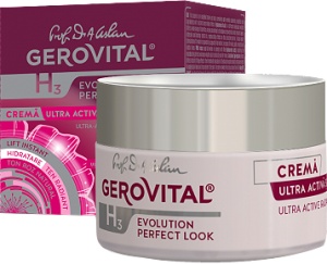 Gerovital H3 Evolution Perfect Look Cremă Ultra Activă Luminozitate 50ml