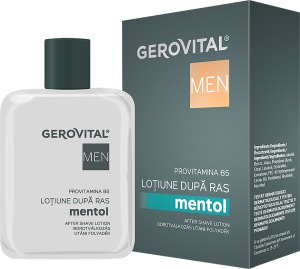 Gerovital Men Loțiune După Ras Mentol 100ml