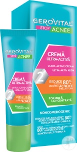 Gerovital Stop Acnee Cremă Ultra-Activă 15ml