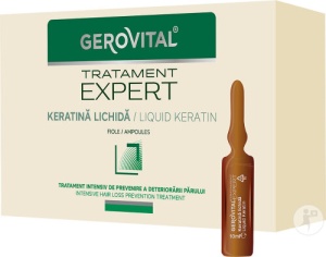 Gerovital Tratament Expert Keratină Lichidă Fiole 10x10ml