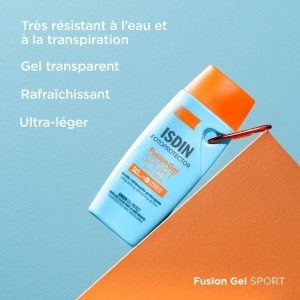 Isdin Fotoprotector Fusion Gel Sport SPF50 Gel De Protecție Solară Pentru Corp 100ml - Img 4