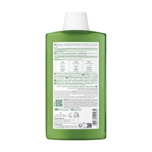 Klorane Urzică Bio Șampon Seboreductor Purifiant Și Reechilibrant Pentru Păr Gras 400ml - Img 2