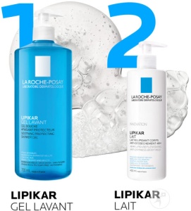 La Roche-Posay Lipikar Gel De Duș Pentru Piele Sensibilă Flacon Cu Pompa 750ml - Img 6